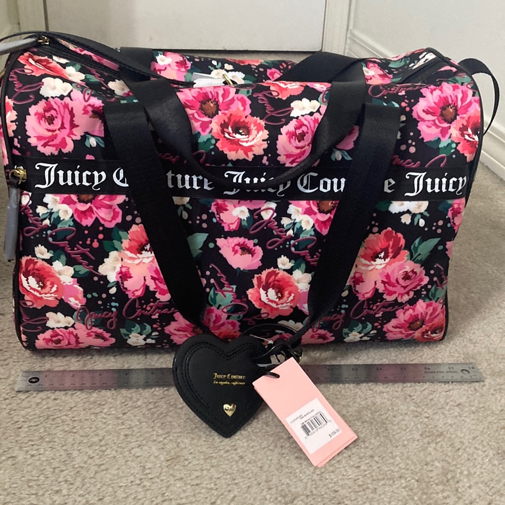 NWT Juicy Couture sport or travel Rosie bag
